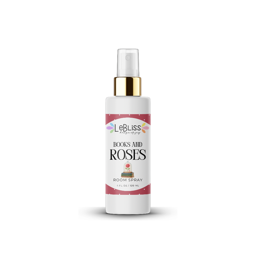 COMING SOON! Room Spray 4 oz - Books and Roses