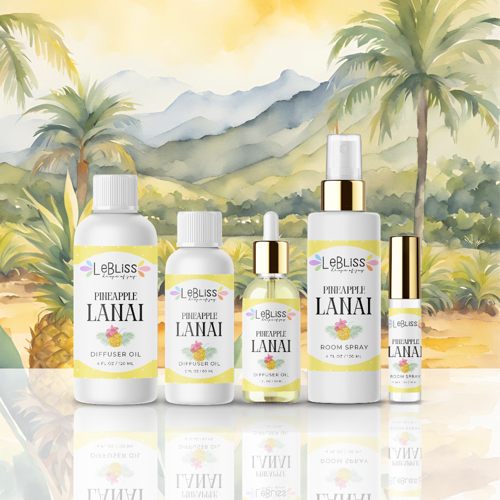 Diffuser Oil 1 oz - Pineapple Lanai (Dropper Bottle)