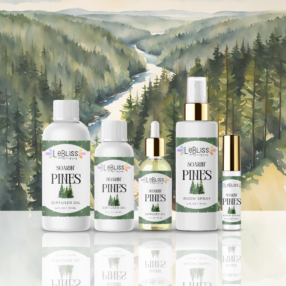 Diffuser Oil 1 oz - Soarin' Pines (Dropper Bottle)