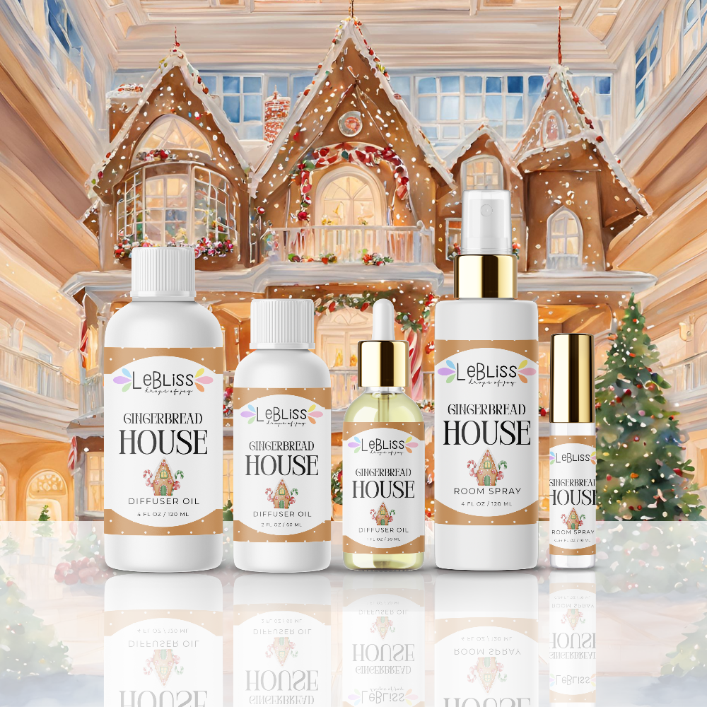 Diffuser Oil 4 oz - Gingerbread House