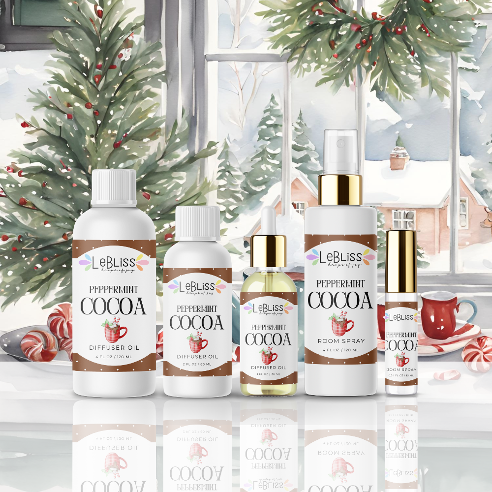 Diffuser Oil 4 oz - Peppermint Cocoa